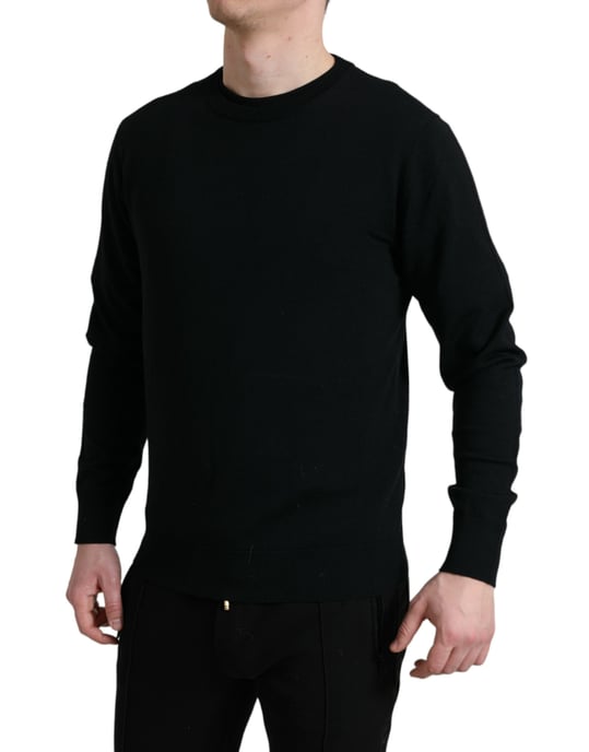 Klassisk Stickad Crew Neck Tröja - Image 3