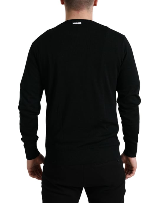 Klassisk Stickad Crew Neck Tröja - Image 4
