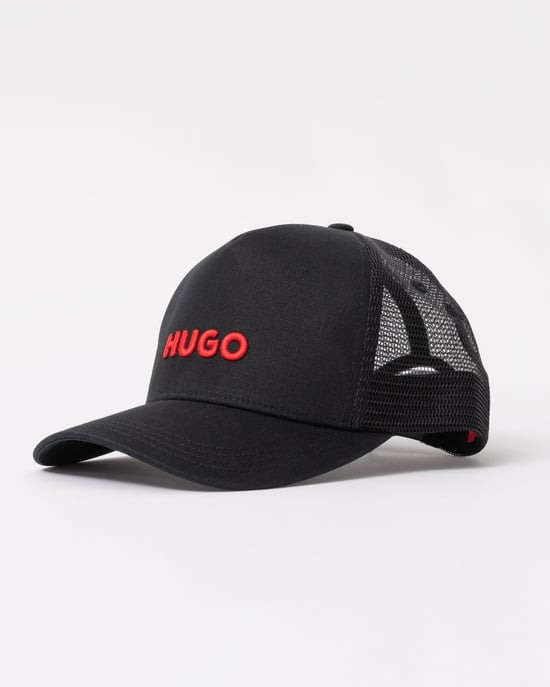 Marsel Trucker Pet in Zwart - Image 1
