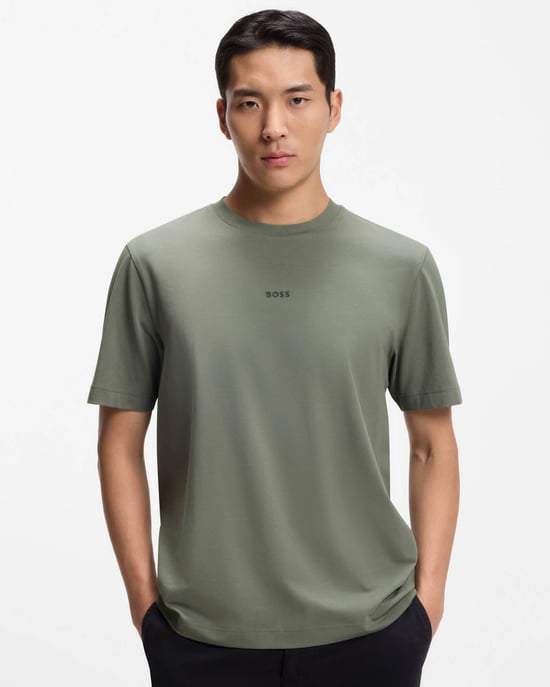 TChup Crew Neck T-Shirt in Sage Green - Image 1