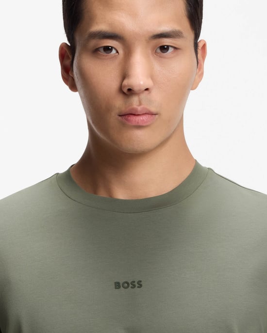 TChup Crew Neck T-Shirt in Sage Green - Image 3