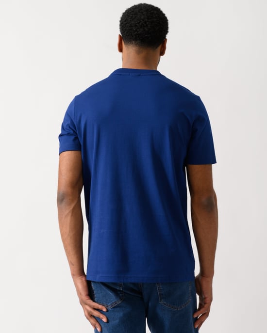 T-Shirt in Dark Blue - Image 2