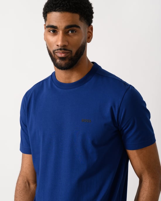 T-Shirt in Dark Blue - Image 3