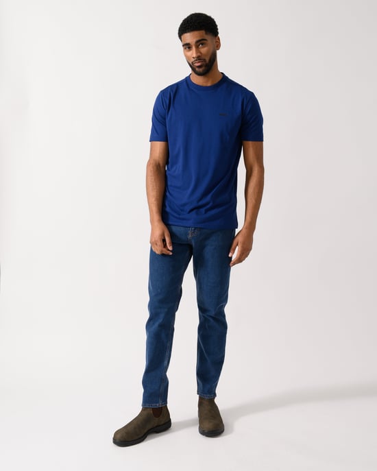 T-Shirt in Dark Blue - Image 4