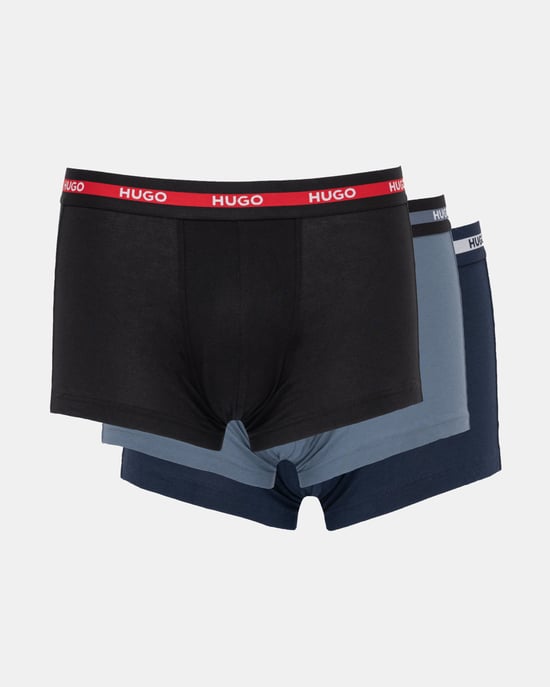 Planet Open Miscellaneous Trunks in Black (3 Pack) - Image 1