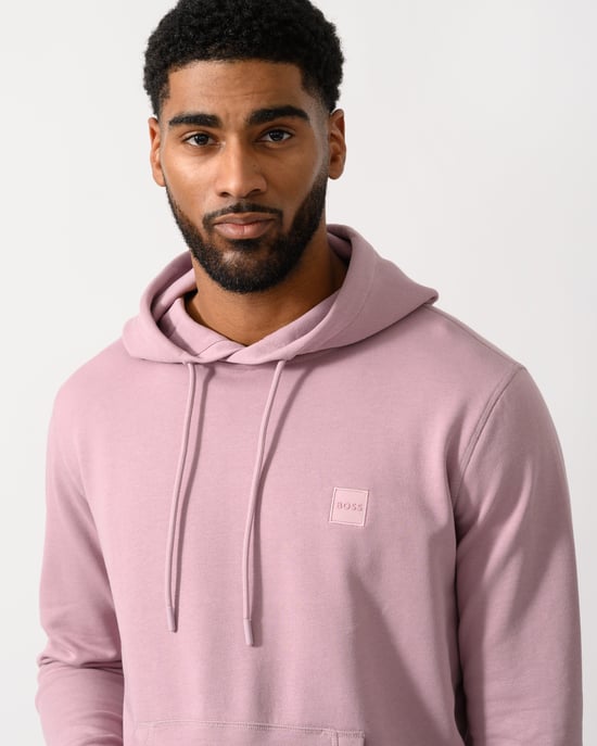 Wetalk Pullover Hoodie in Rose Gold - Image 3