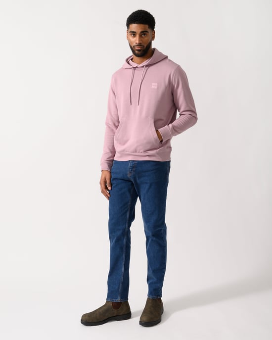 Wetalk Pullover Hoodie in Rose Gold - Image 4