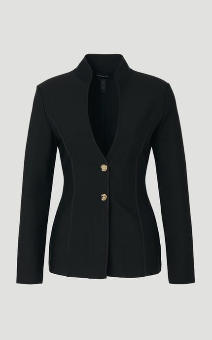 Figure Form Bandage Knit Jacket - Image 4