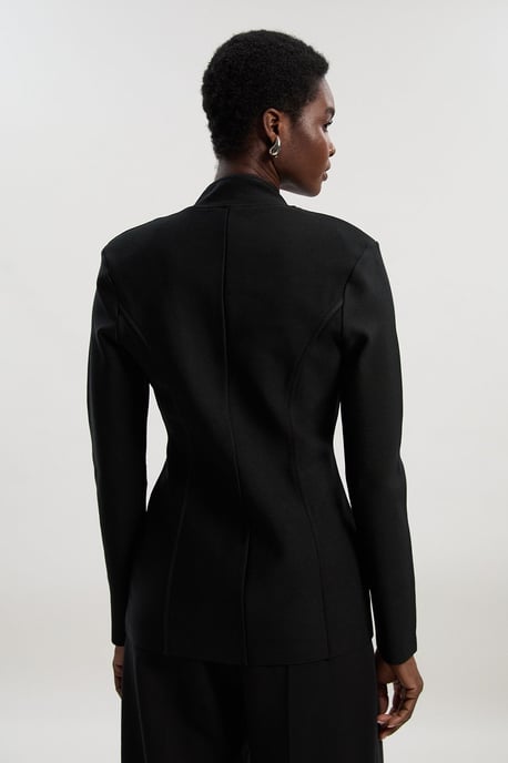 Figure Form Bandage Knit Jacket - Image 5
