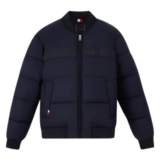 Tommy Hilfiger Marineblauwe High Loft Bomberjack - Image 1