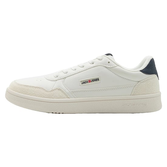 Jack And Jones Heren Bounce Trainers (Wit/Navy Blazer) - Image 3