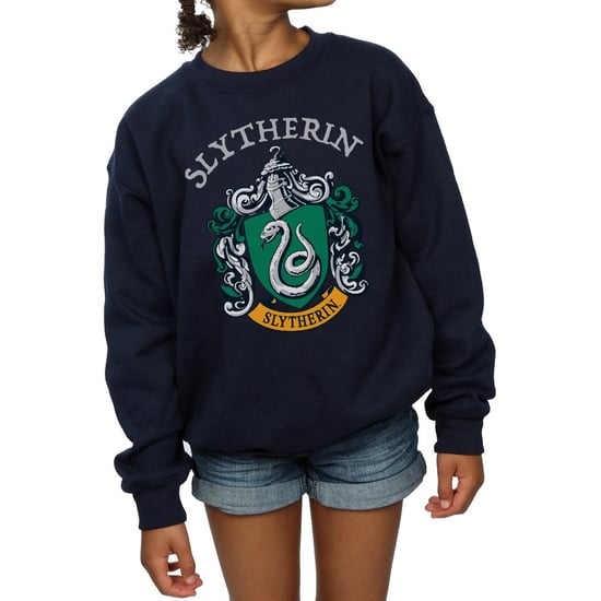 Harry Potter Sweatshirt met Slytherin helm voor meisjes (Marineblauw) - Image 3