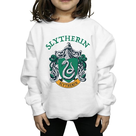 Harry Potter Sweatshirt met Slytherin helm voor meisjes (Wit) - Image 3