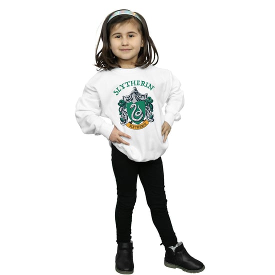 Harry Potter Sweatshirt met Slytherin helm voor meisjes (Wit) - Image 4