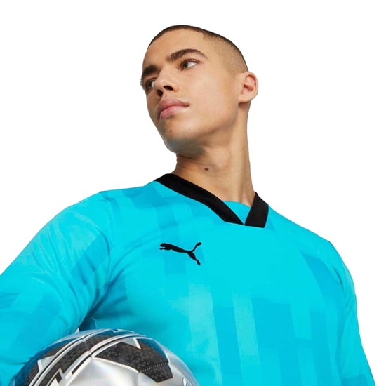 Puma Heren Teamtarget keepershirt met lange mouwen (Blauw) - Image 3