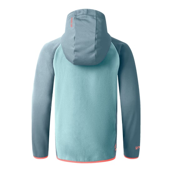 Dare 2B Gewatteerde jas voor kinderen (Element Grijs/Aquifer) - Image 2