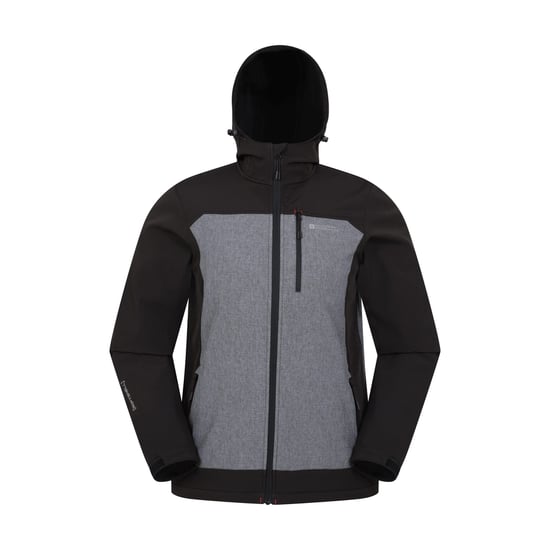 Mountain Warehouse Mens Illuminate II Soft Shell Jacket (Dark Grey) - Image 1