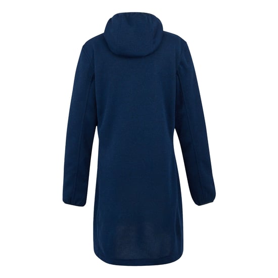 Regatta Dames/Dames Bloomfield Marl Longline Fleecejack (Marine/Icy Morn) - Image 2