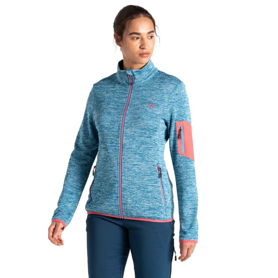Dare 2B Dames/Dames Torrek Fleece Top (Niagara Blauw) - Image 4