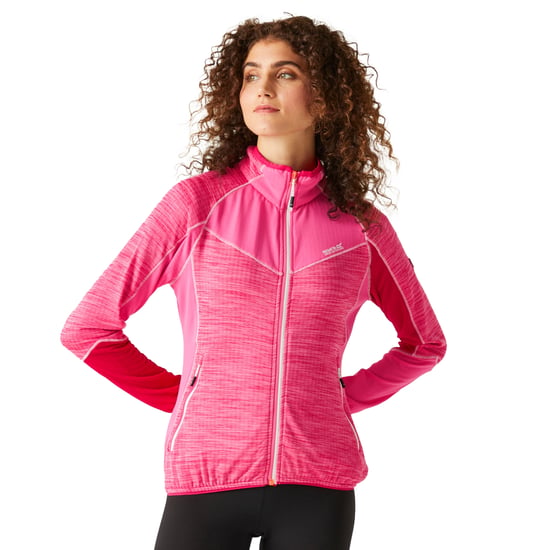 Regatta Dames/Dames Hepley II Full Zip Fleecejack (Roze toverdrank/Flamingo Roze) - Image 5