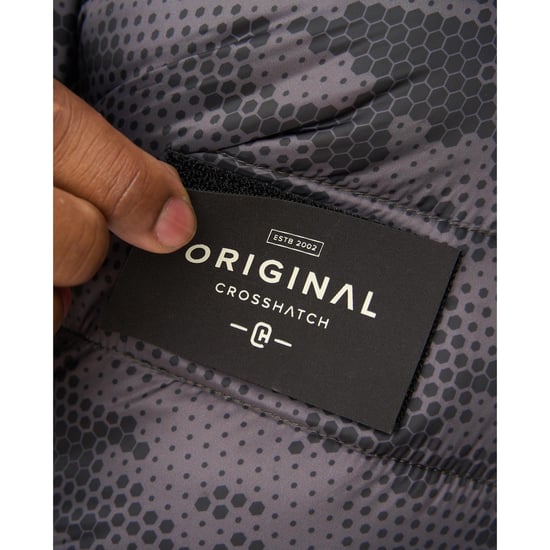Crosshatch Heren Gattering Camo Jas (Charcoal Camo) - Image 3
