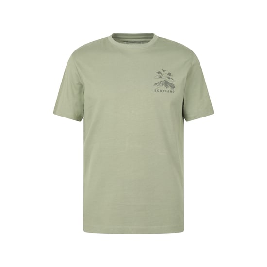 Mountain Warehouse Herr Skottland T-Shirt (Kaki Grön) - Image 1