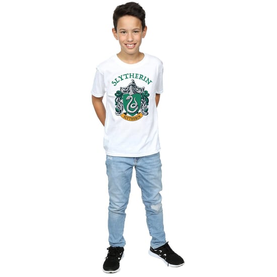 Harry Potter Jongens Slytherin T-shirt (Wit) - Image 4