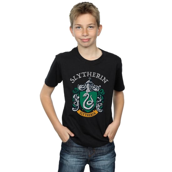 Harry Potter Jongens Slytherin T-shirt (Zwart) - Image 2