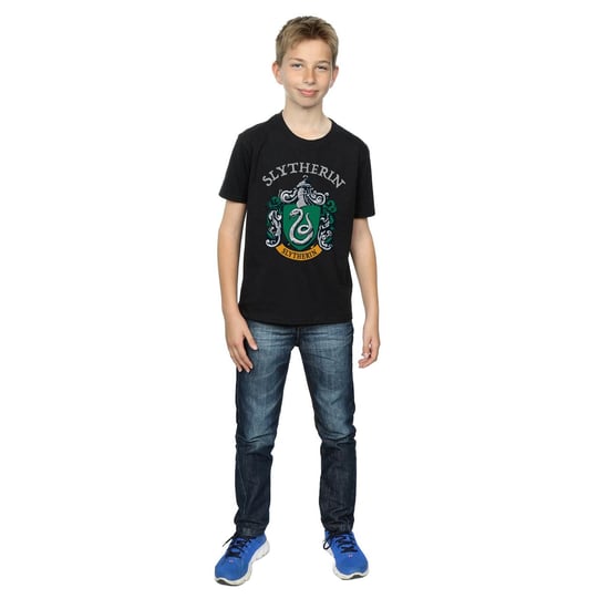 Harry Potter Jongens Slytherin T-shirt (Zwart) - Image 4
