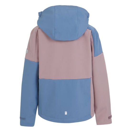 Regatta Soft Shell Jas Kinderen/Kinderen VII (Heide/Koronetblauw) - Image 2