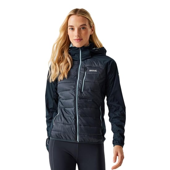 Regatta Womens/Ladies Andreson Pro Hybrid Jacket (Navy/Clear Sky) - Image 4