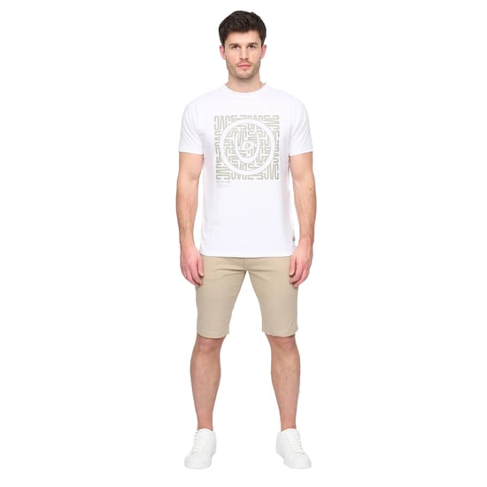 Duck and Cover Mens Franztown Shorts (Stone) - Image 3