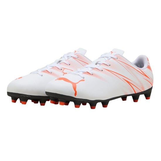 Puma Kinder/Kinder Attacanto FG/AG Voetbalschoenen (Wit) - Image 1