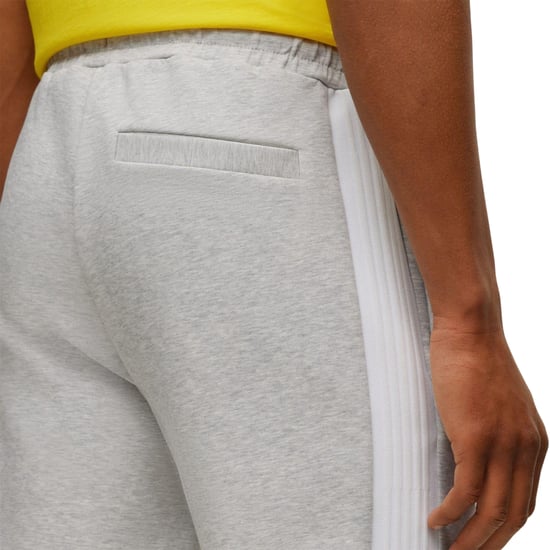 Hugo Boss Hadiko 1 Joggingbyxor med sidostripe för herrar (Ljusgrå) - Image 3