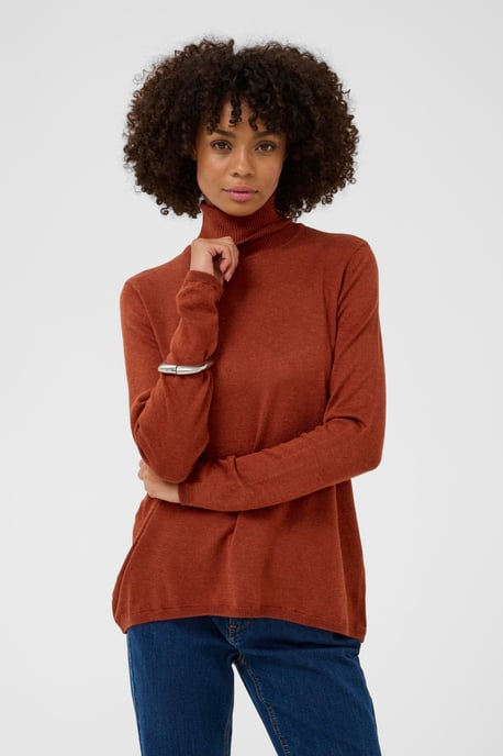 CUannemarie Loose Roll-Neck Knitted pullover Relaxed fit - Image 3