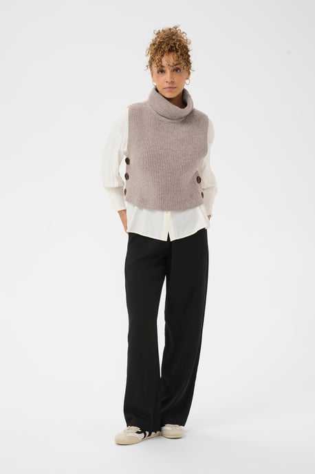 CRStarfi Short Knit Slipover Knitted pullover Straight fit - Image 1