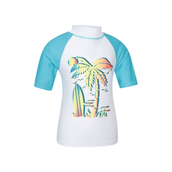 Mountain Warehouse Rash Guard Set för barn/ungdomar (Blå) - Image 3
