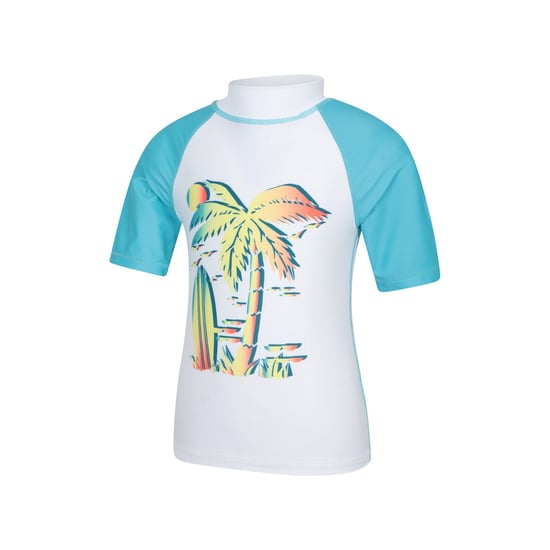 Mountain Warehouse Rash Guard Set för barn/ungdomar (Blå) - Image 4
