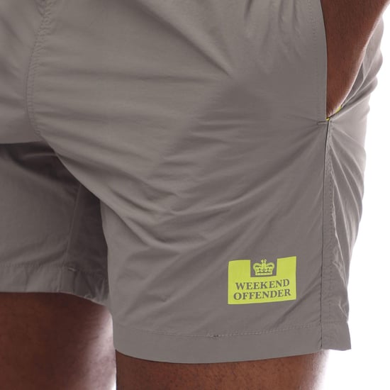 Weekend Offender Barios badshorts för herrar (Grått) - Image 3