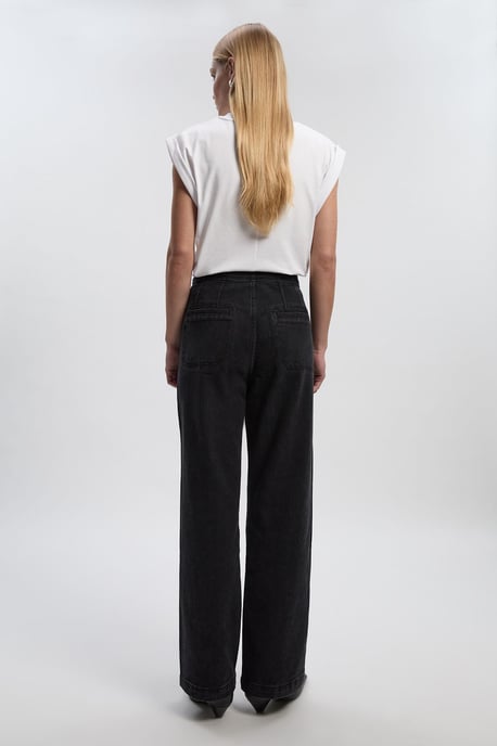 Denim Straight Leg Jean - Image 5