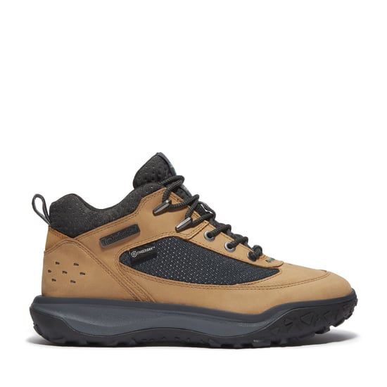 Men's Timberland Timbercush Motion 7 Mid-Lace Up Waterproof Trainer in Brown - Image 1