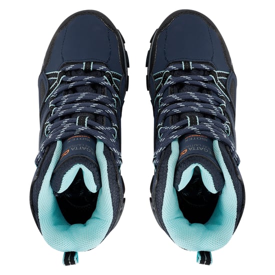 Regatta Childrens/Kids Holcombe III Walking Boots (Navy/Aruba Blue) - Image 4