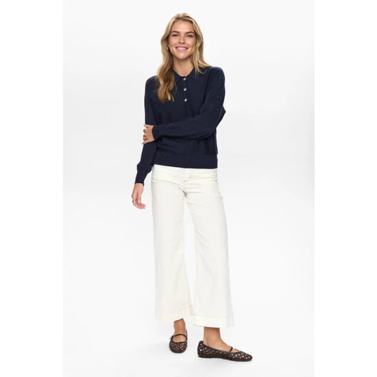 Nümph Nudajana l/s polo 706342 dark sapphire - Image 6