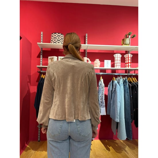 Helena Hart 7640 blazer lora velour sand - Image 3