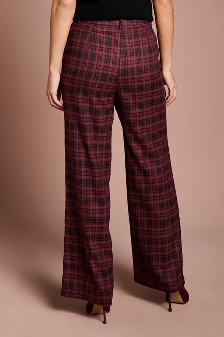 Lisa Tan Premium Formal Check Trouser - Image 3