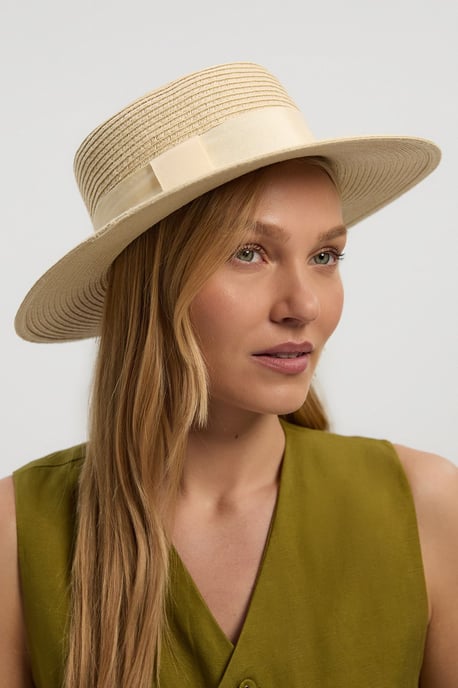 Natural Summer Hat - Image 1