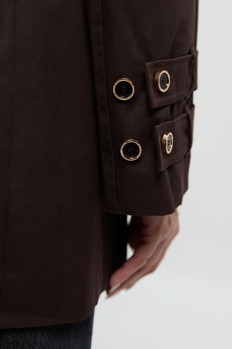 Short Trench Coat - Image 3