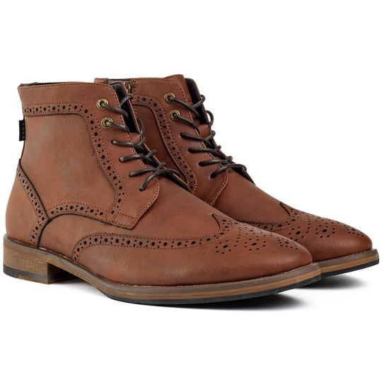 V.gan Vegan Wheat 2 Brogue Boots - Image 2