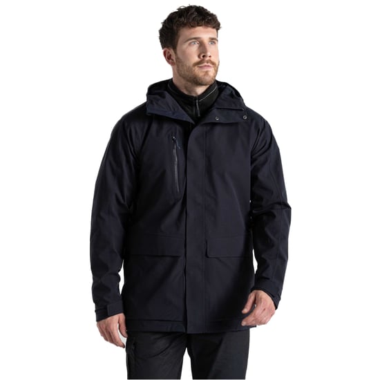 Craghoppers Unisex Vuxen Kiwi Pro Long Stretch Jacka (Mörk Marinblå) - Image 3