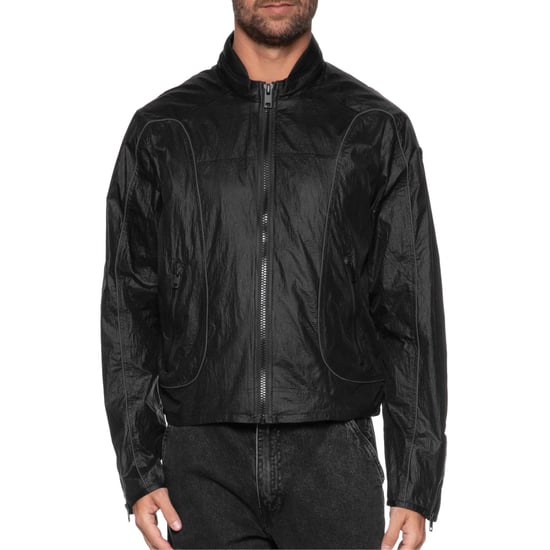 Diesel Heren Motorcrossstijl Track Jacket (Zwart) - Image 3